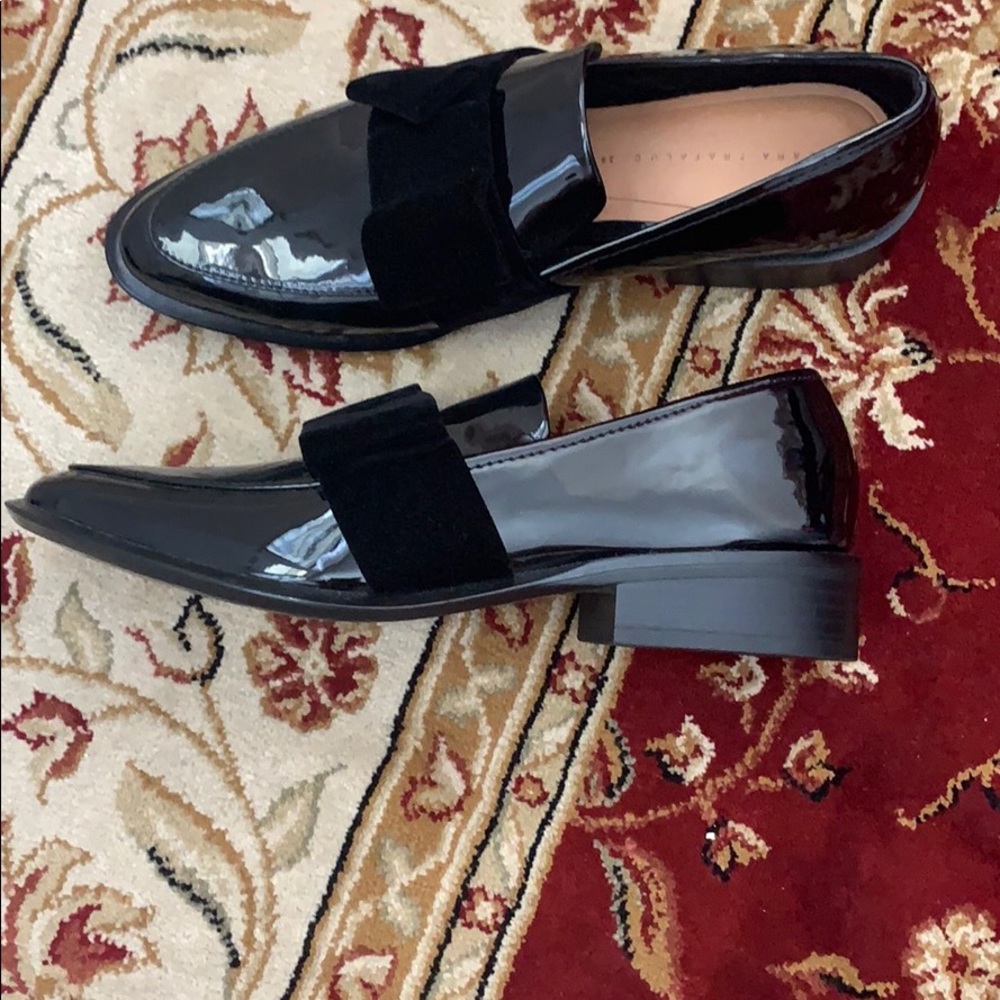 Zara womans shoes with bow 39